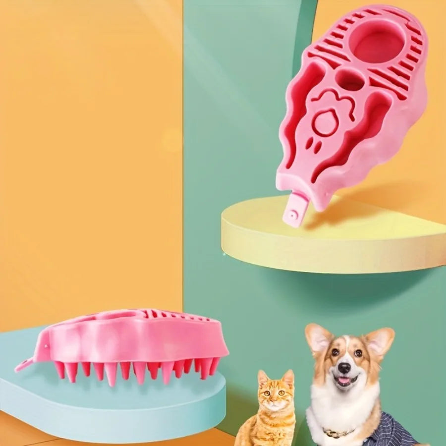 Dog Massage Brush Large Dog Grooming Brush Pet Care Tool for