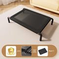 Cooling Elevated Dog Bed with Non-Slip Floor Protectors and
