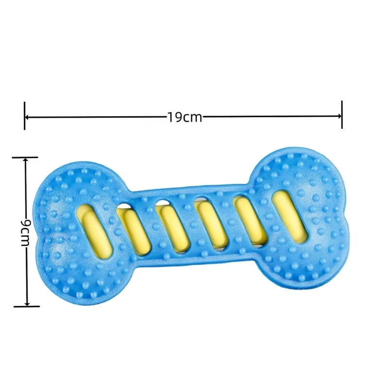 Rubber Dog Chew Toy with Squeaker