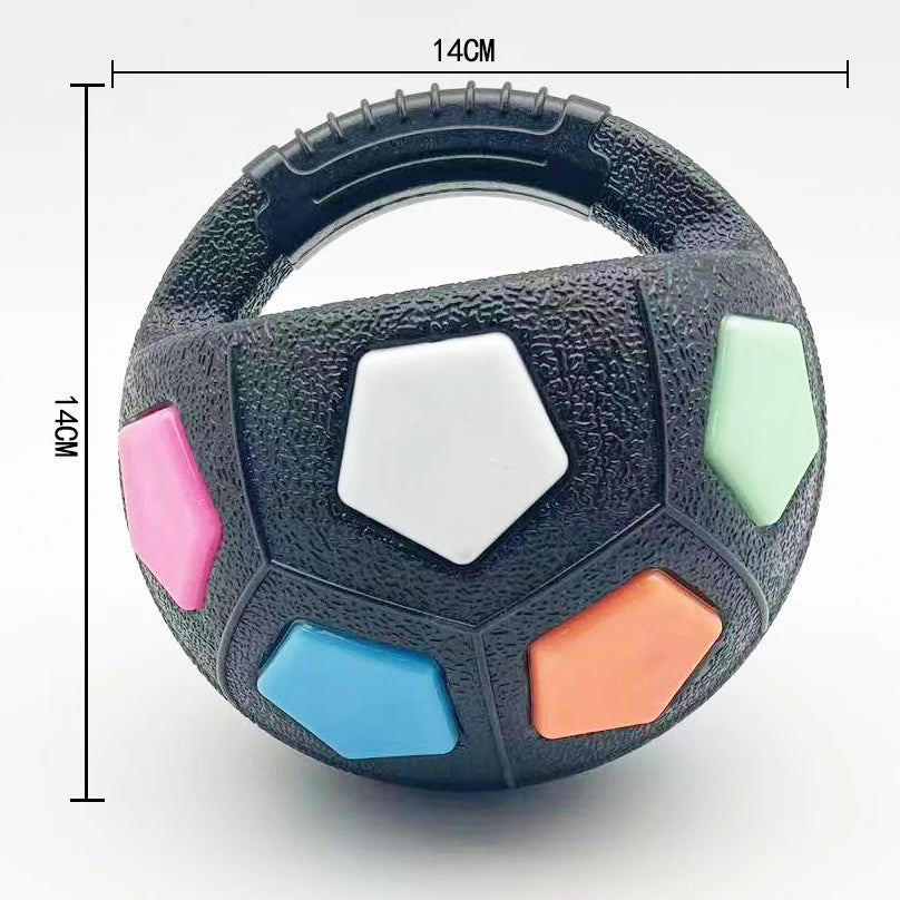 New Football Tennis Ball Shaped Pet Dog Toys, Durable Teething