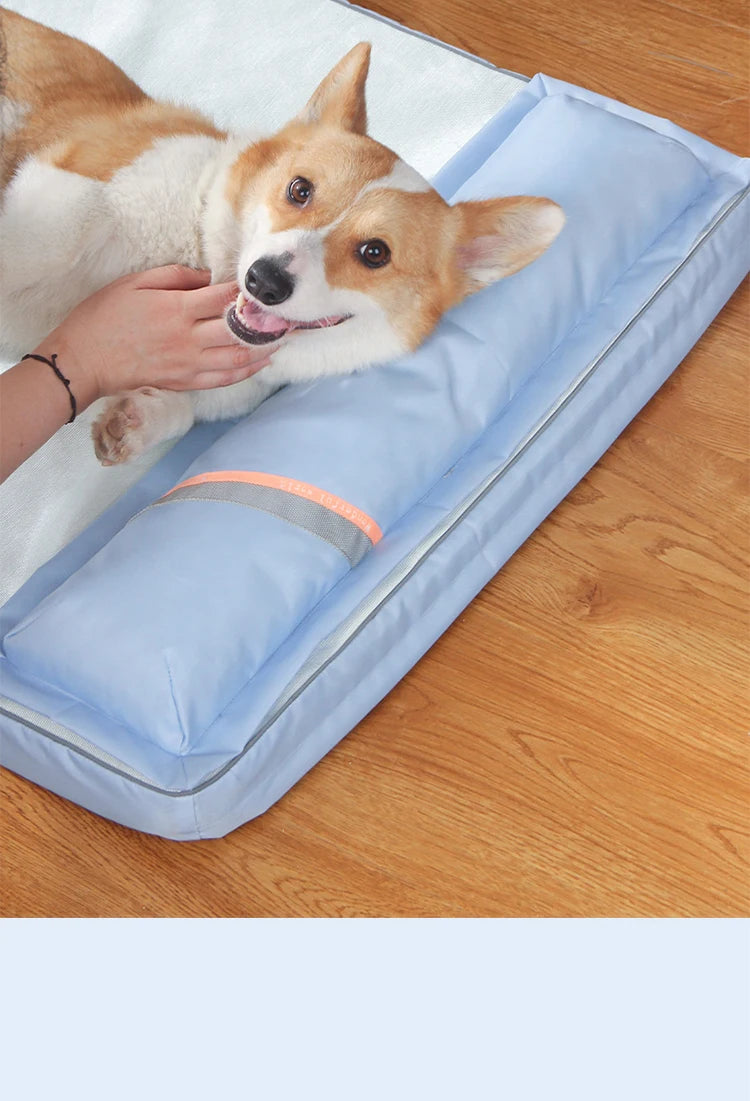 Summer Cooling Dog Bed for Large Medium Dog PUppy Orthopedic