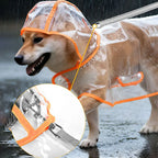 S/Xl Pet Raincoat Transparent Dog Raincoat Waterproof and