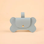 Faux Leather Portable Waste Bag Dispenser