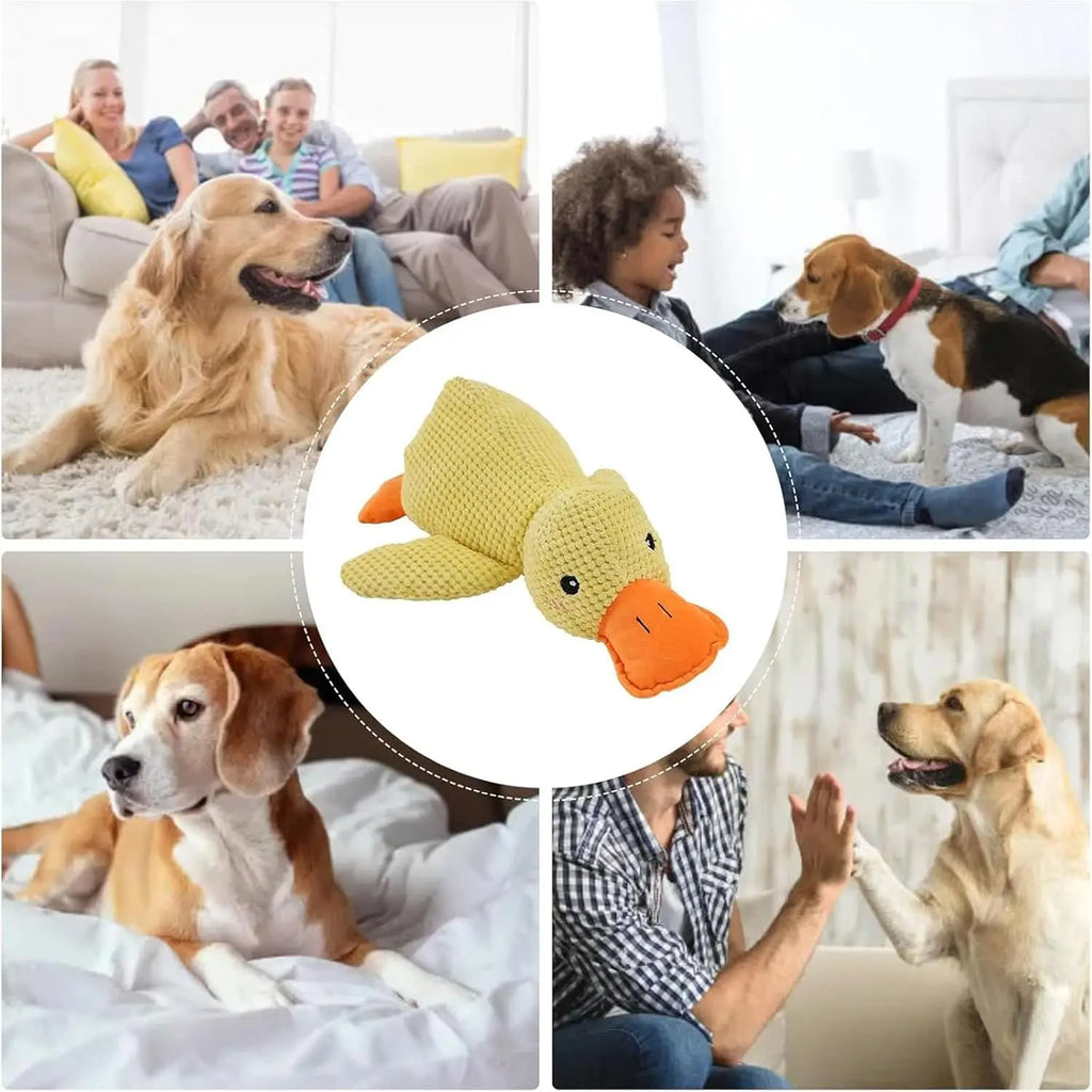 Dog Calming Duck Yellow Duck Dog Toys The Ducks Calming Pillow