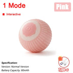 New Cat Interactive Ball Toy Automatic Rolling Ball Faux Tail