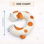 Dog Bed Pillow Soft Breathable Fabric Protects Spine Suitable