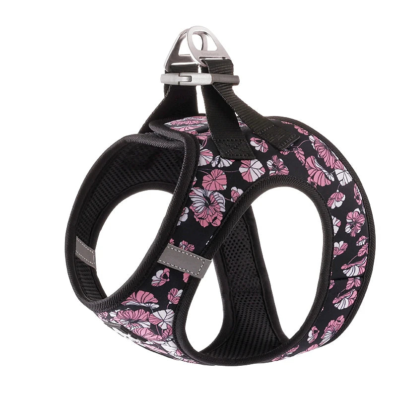 Truelove Pet Harness Soft Air Mesh Adjustable Reflective Pet Vest