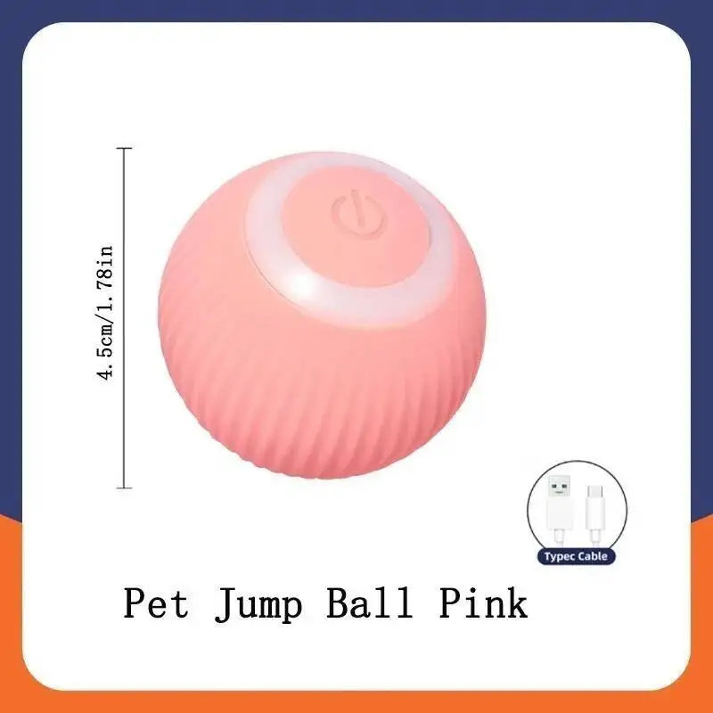 Smart Dog Toy Ball Electronic Interactive Pet Toy Moving Ball Usb