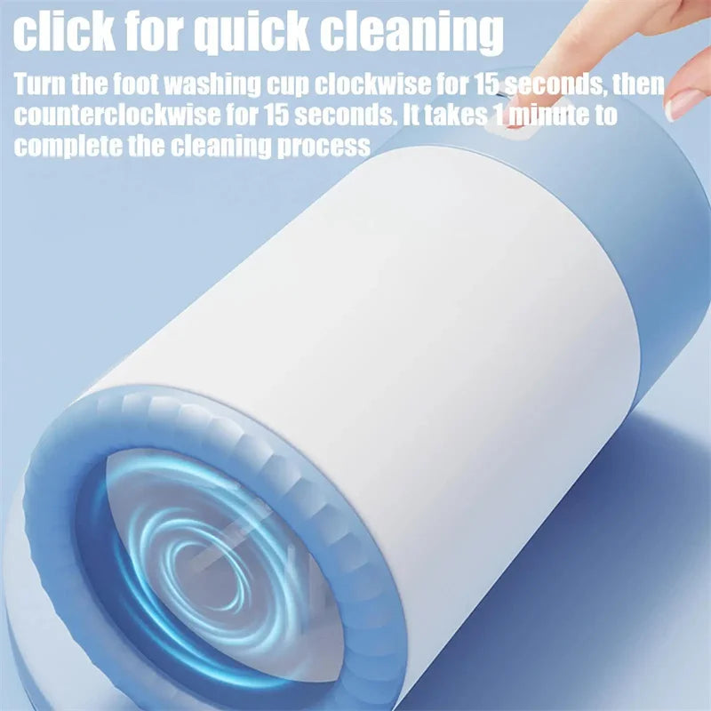 Pet Paw Cleaner Machine Automatic, Portable Dog Cat Washer Cup