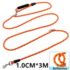 Dog Leash Hands Free Dogs Leash 3M Long Waterproof Leashes For Dog