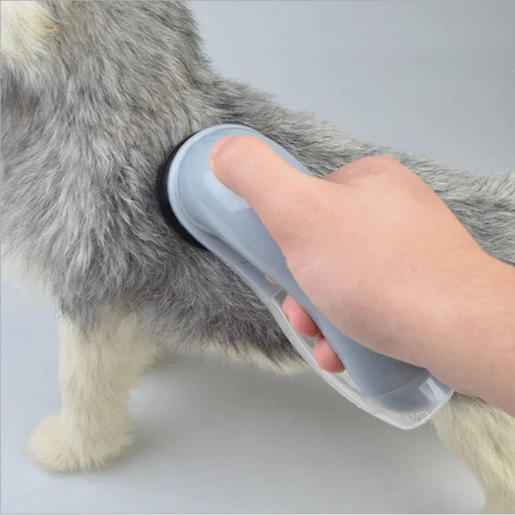 Electric Pet Hair Remover Suction Device Sucker Dog Cat Massage