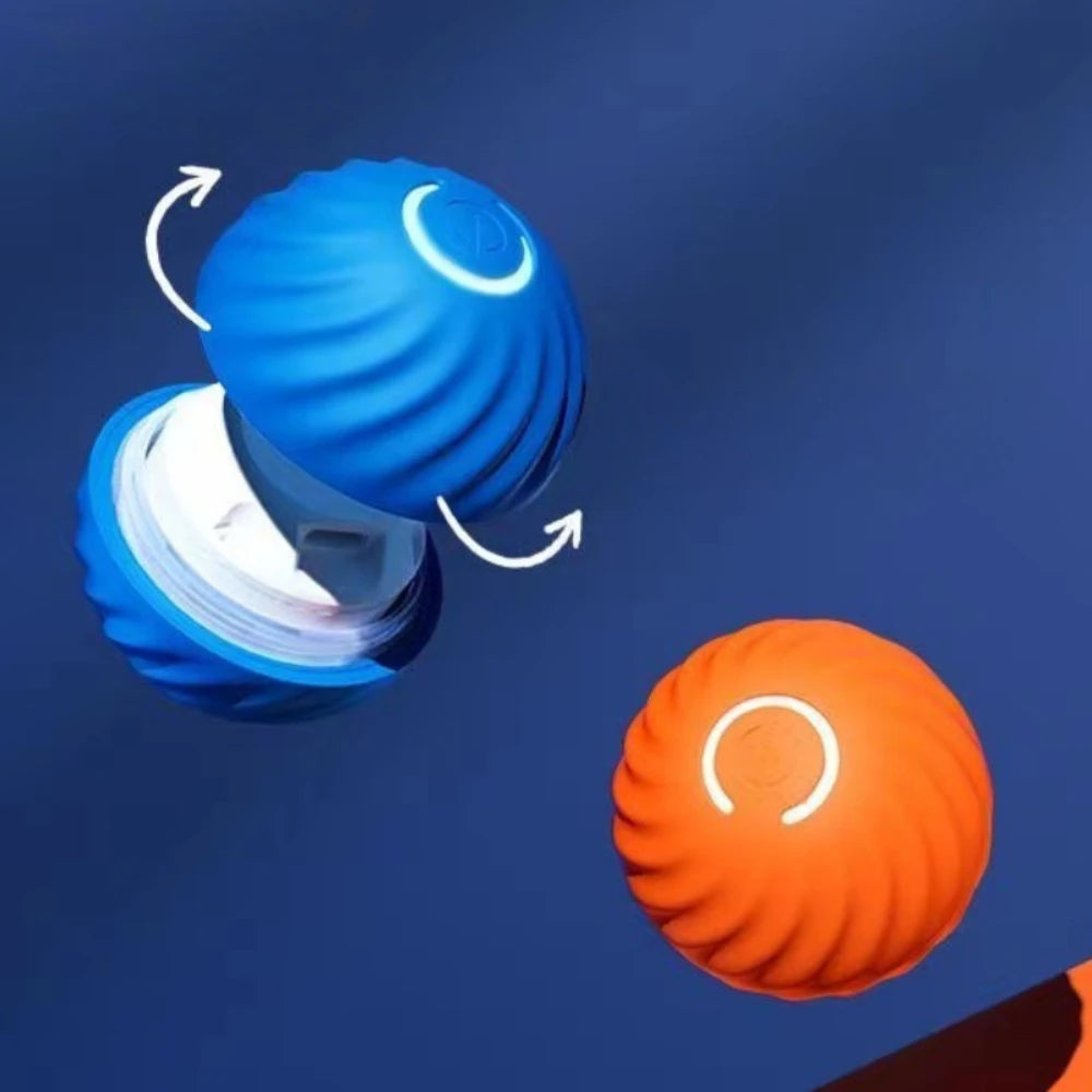 Pet Toy Ball Automatic Moving Dog Toy Ball Smart Usb Jumping