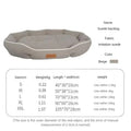 Dog Bed Orthopedic Plush Calming Sofa Pet Bed Donut Nest Soft