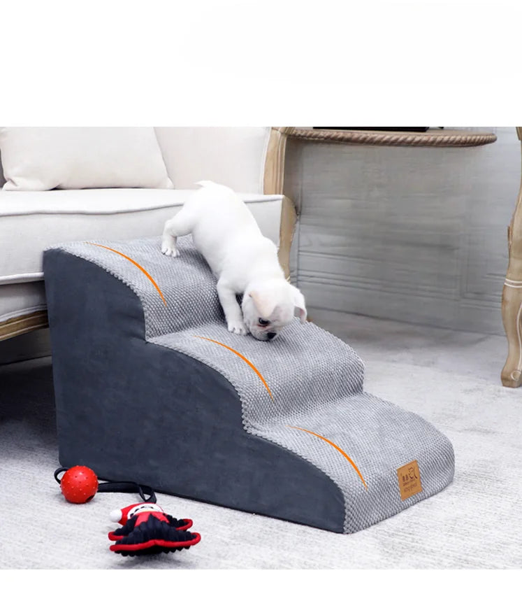 Dogs Stairs Bed Steps Protect Hip Bone Small Dog Anti-Slip Ladder