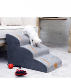 Dogs Stairs Bed Steps Protect Hip Bone Small Dog Anti-Slip Ladder