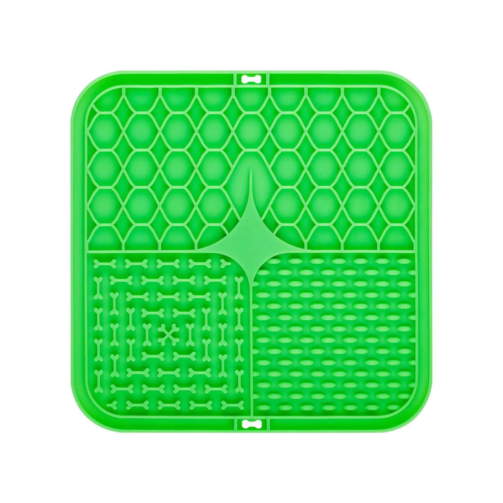 Pet Lick Silicone Mat Slow Feeder Dog Food Plate Bathing