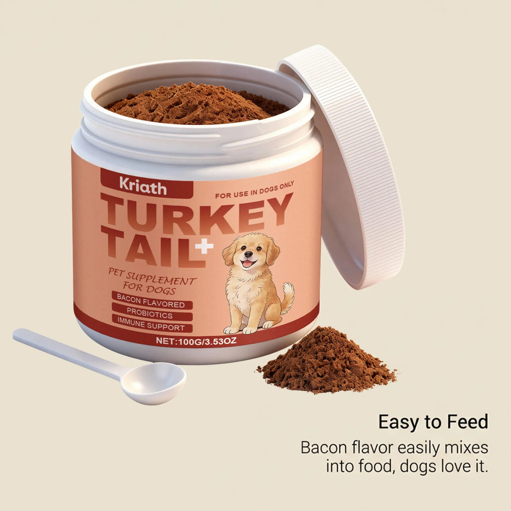 Dog Nutrition Health Supplement Powder Improve Pet Vitality Balance Intestinal Flora Skin Coat Wellness Boost Body Defense 100g