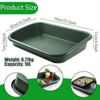 Premium Litter Box, Oversized Pet Litter Box, Low Entry Open