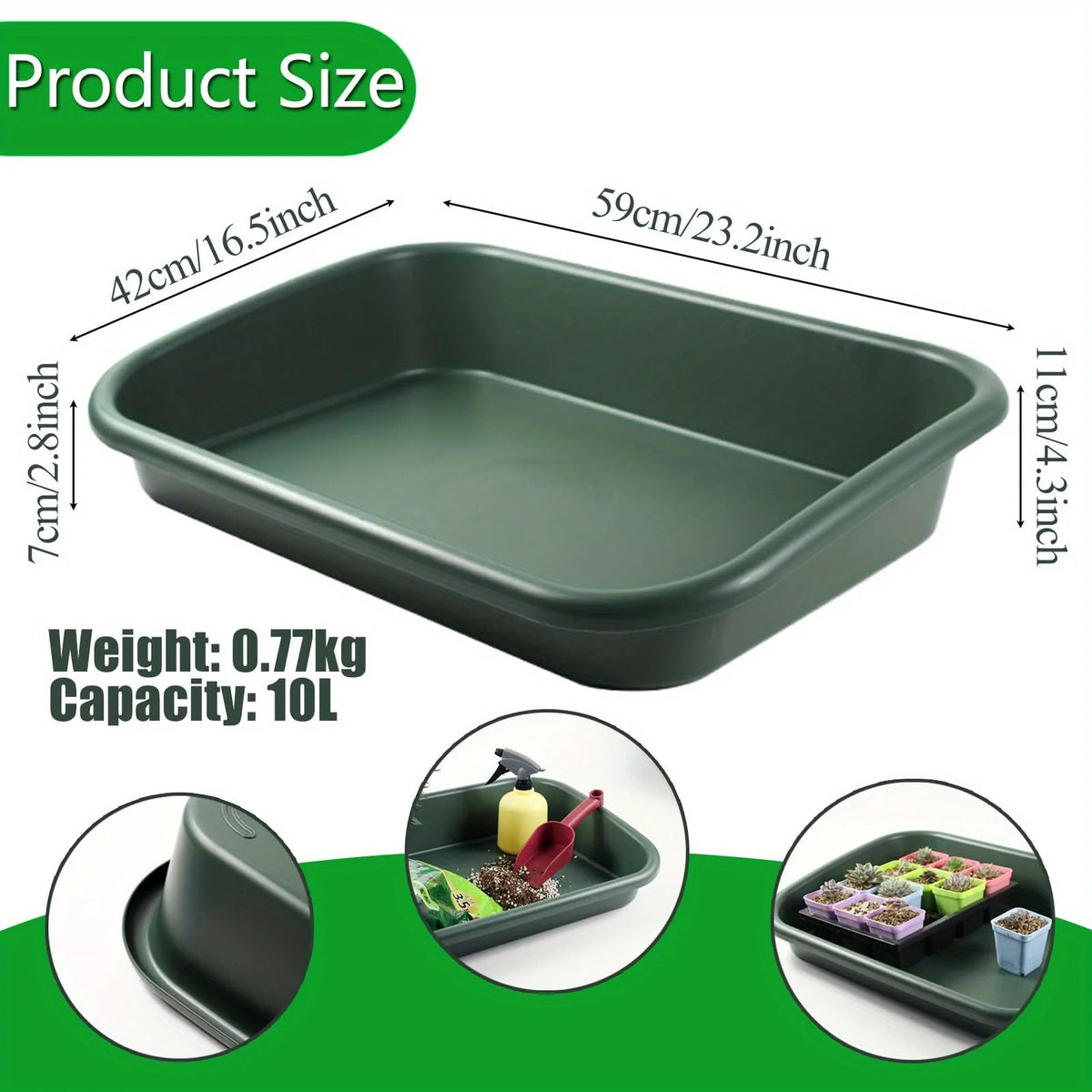 Premium Litter Box, Oversized Pet Litter Box, Low Entry Open