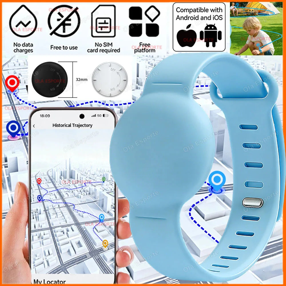Global Tracker Kids'S Wristband Waterproof Locator