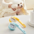 Pet Bathing Brush Long Handle Dog Cleaning Brush Soft Silicone Pet