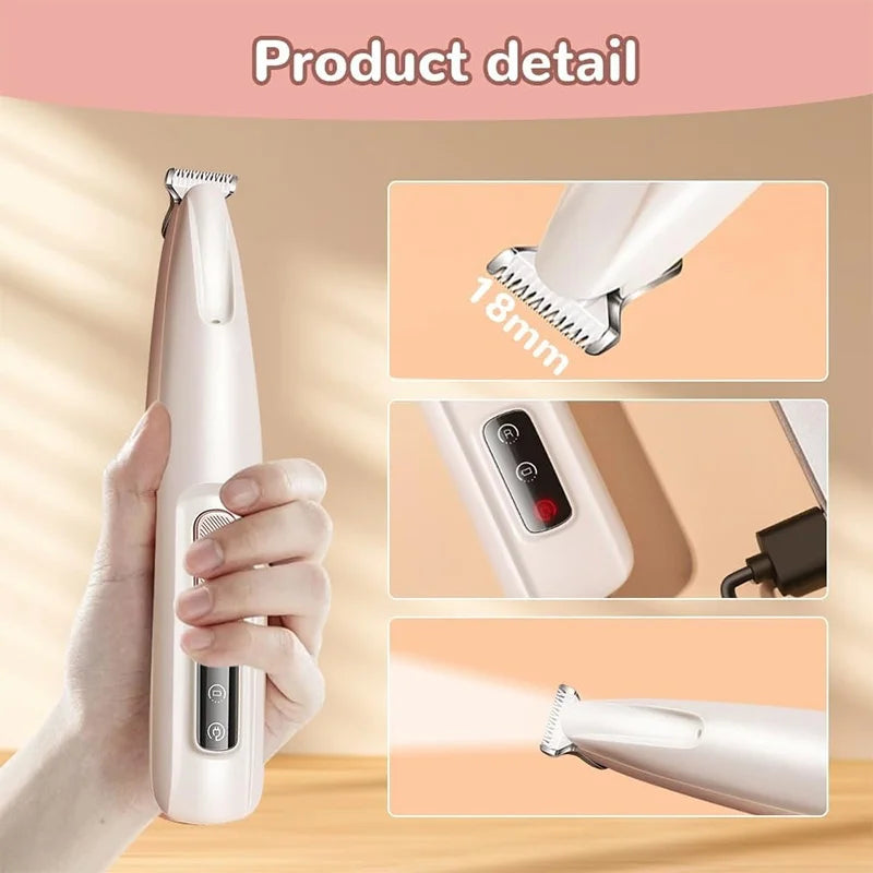 Professional Electric Pet Grooming Scissors, Quiet and Gentle