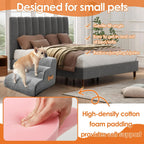 Ladder Dogs Pets Bone Handle Puppys Stairs Beside Sofa Bed Ramp