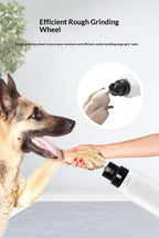 Electric Pet Nail Grinder for Dogs Cats, Quiet Claw Trimmer with