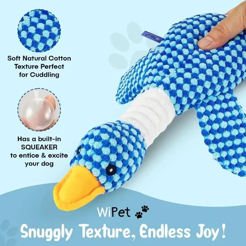 Cloud Goose Plush Dog Toy