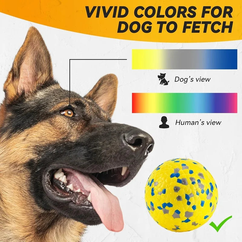 Dog Toy Ball Solid Bite Resistant Small Large Dog Toys E-TPU High