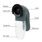 Electric Pet Hair Remover Suction Device Sucker Dog Cat Massage