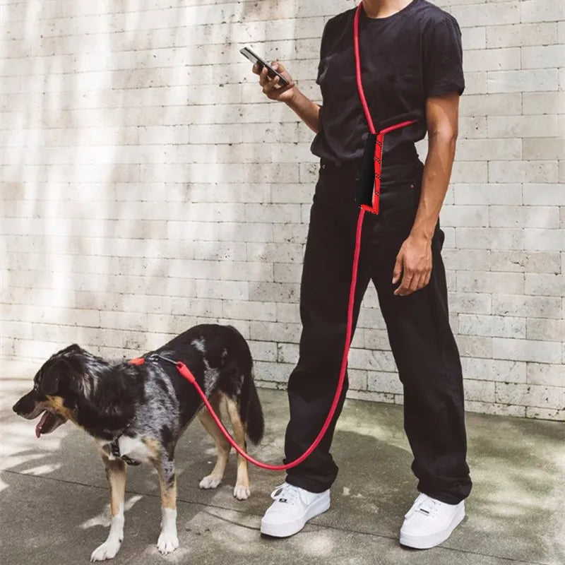 Dog Leash Hands Free Dogs Leash 3M Long Waterproof Leashes For Dog