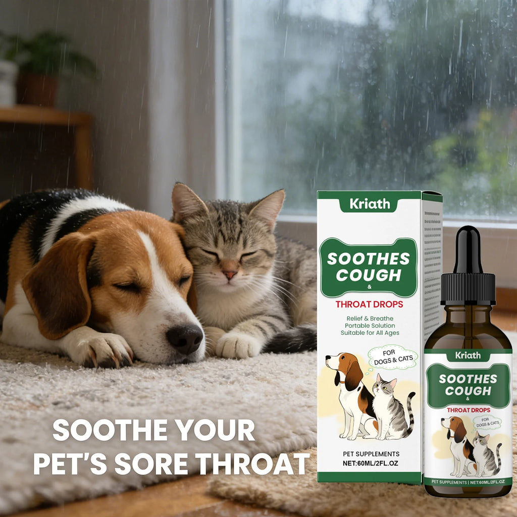 Herbal Throat-Moistening Liquid for Dogs