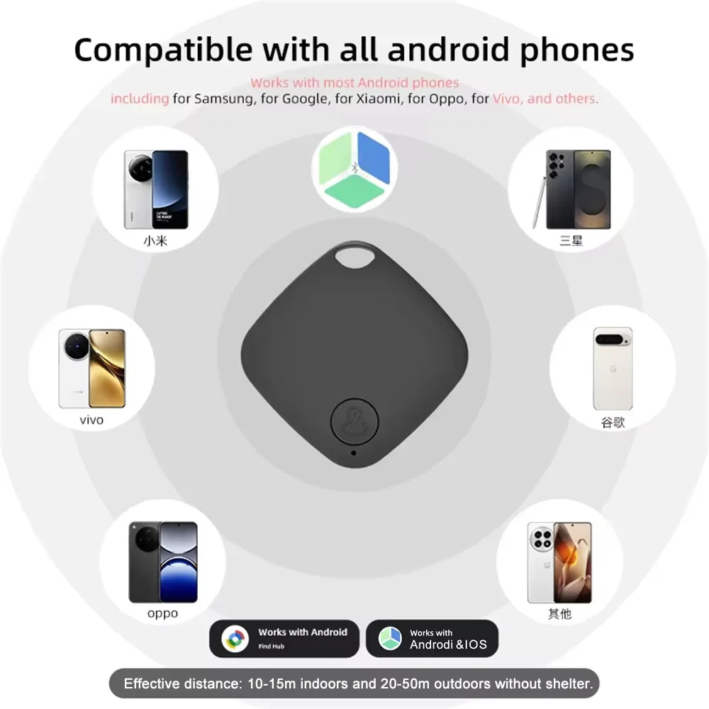 Wireless Bluetooth Anti-Lost Tracker Tag GPS Locator for Car Keys