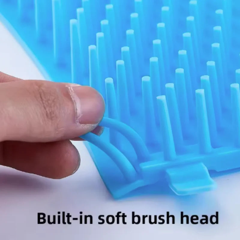 Pet Paw Cleaner Soft Silicone Foot Cleaning Brush Portable Pet