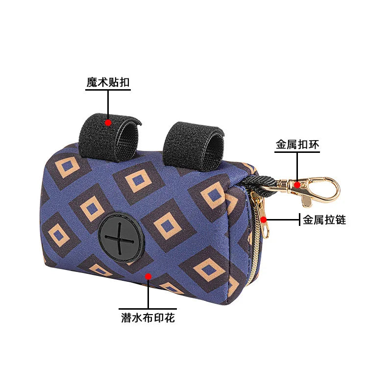 Portable Dog Waste Bag Dispenser & Holder