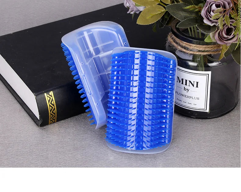 Massage Pet Cat Brush Corner Scrape Hair Removal Beauty Clean