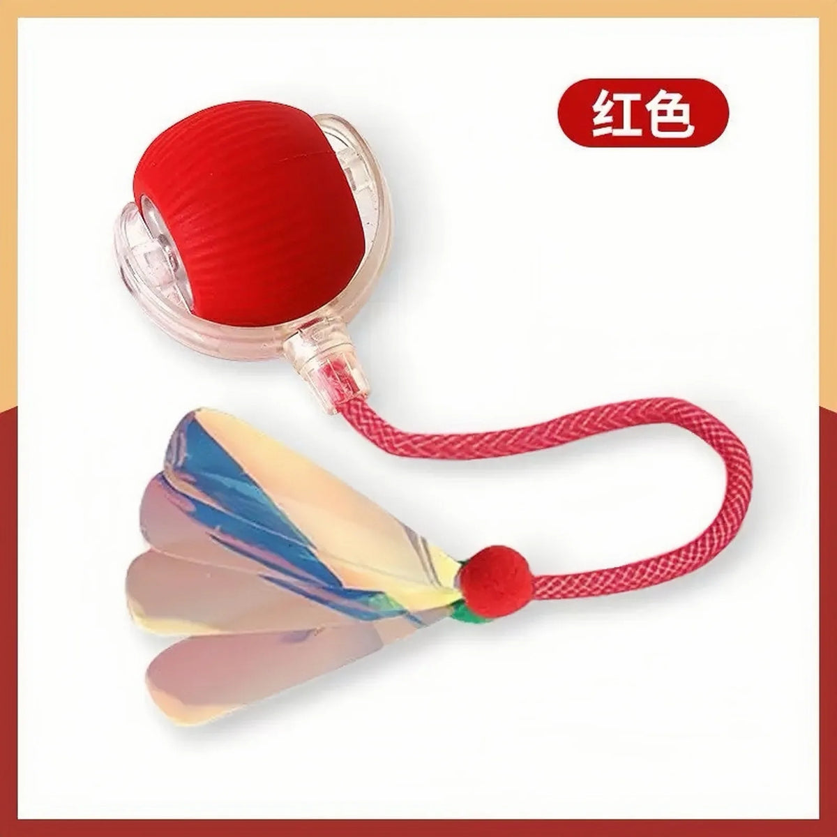 Smart Rolling Ball Cat Toy Interactive Self Play Bite Resistant