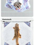 Hamster Hammock Small Pet Hanging Bed Double Warm Thickened