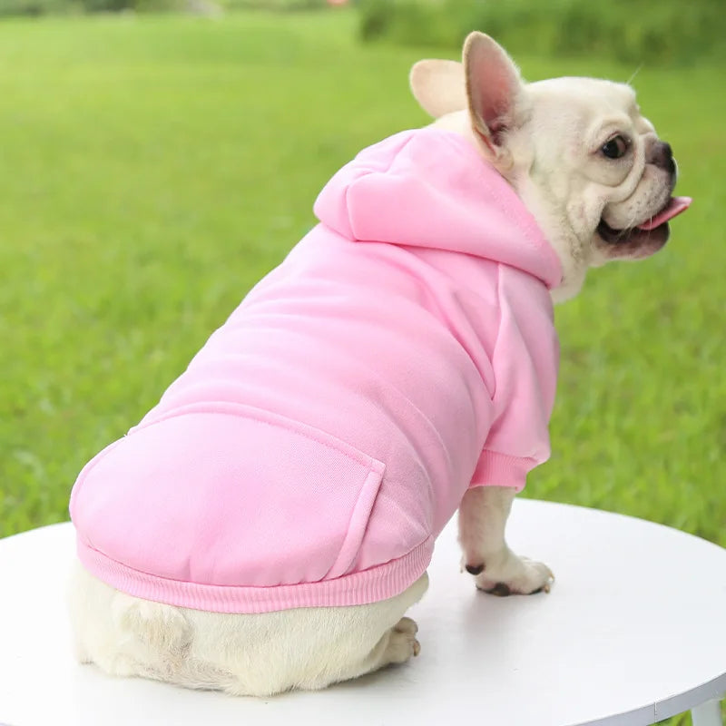 Autumn Winter Pet Dog Hoodies Warm Coat Sweater Small Medium Dog