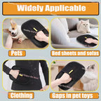 Double-Sided Pet Hair Remover Glove, Multi-Functional Pet Grooming