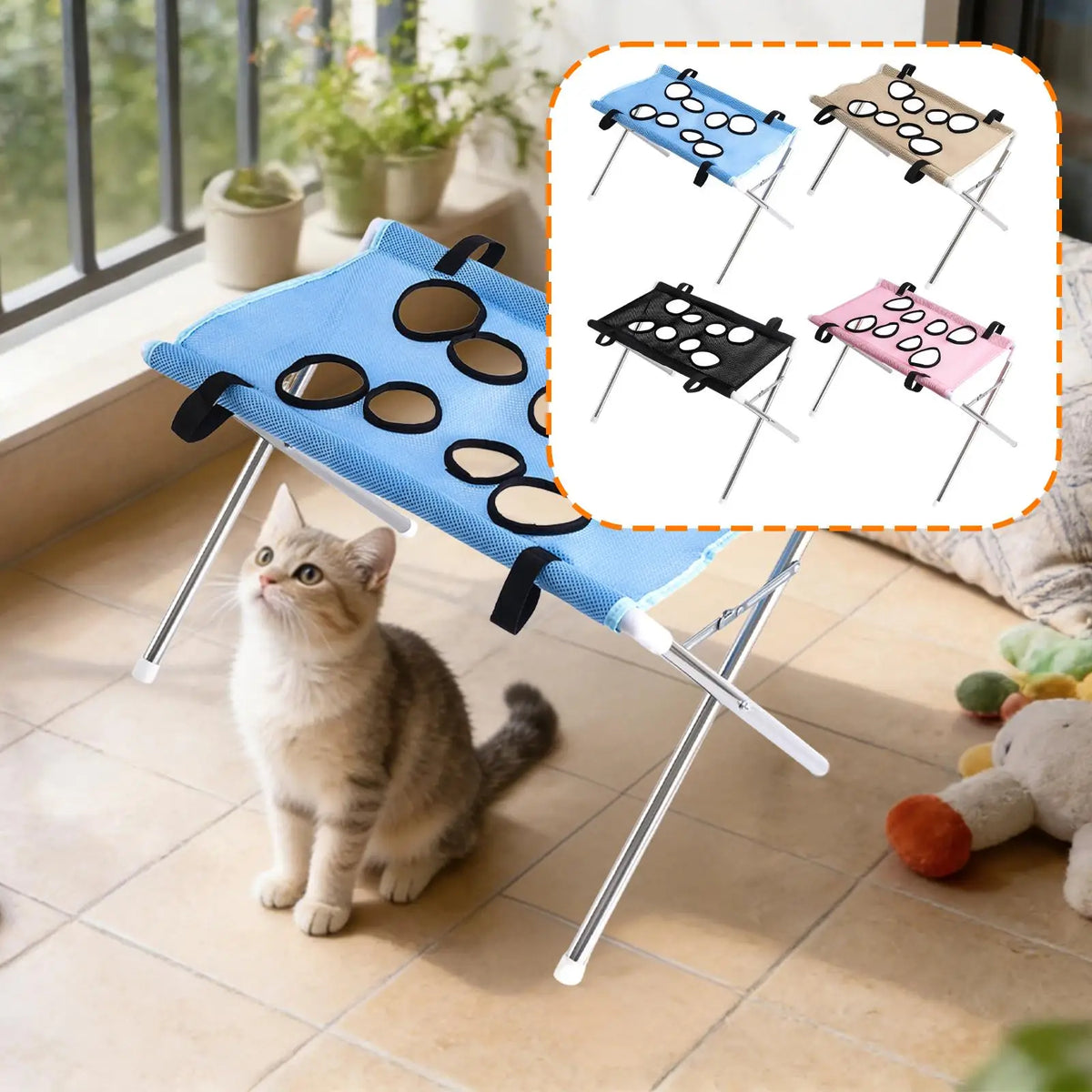 Pet Grooming Hammock Foldable Dog Grooming Table Hammock Helper