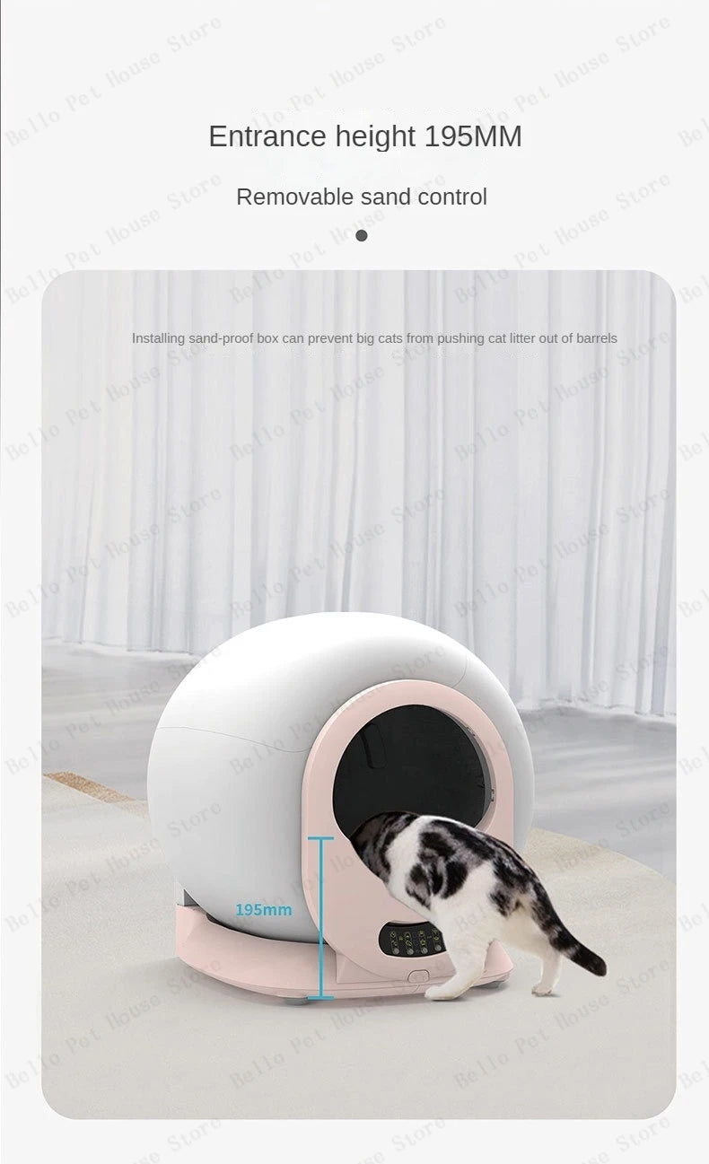 Pet Smart Cat Litter Box Fully Automatic Cleaning Large Fully