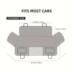Hammock-Style Portable Back Seat Cover: Waterproof & Scratch-Proof