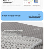 Large Size Cat Litter Mat-Advanced Honeycomb Double Layer