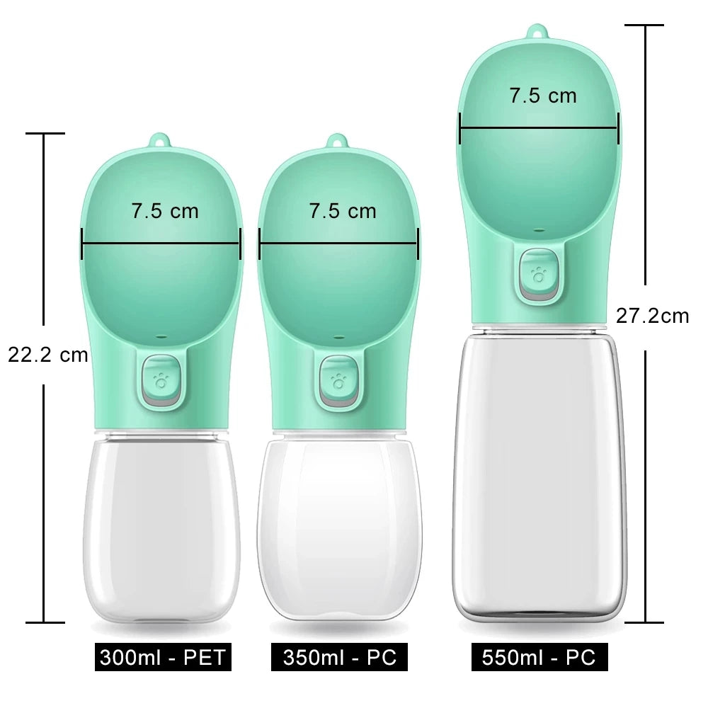 Leakproof Dog Water Bottle for Small & Large Breeds