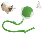 Cat Interactive Ball Toys Automatic Rolling Ball Faux Tail