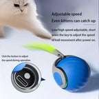 Smart Cat Toys Interactive Ball Plush Electric Catnip Training Toy
