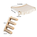 Diy Cat Wall Climbing Shelves Hammock Scratching Post Scratcher