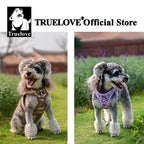 Truelove Pet Harness Soft Air Mesh Adjustable Reflective Pet Vest